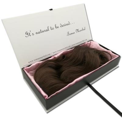 China Recyclable Wholesale Luxury Custom Hair Extension Wig Packaging Box for sale