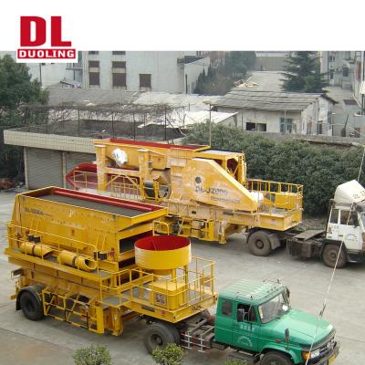 China Easy Operation DUOLING Bituminous Road Base Layer COVER GLOBAL MOBILE CRUSHING PLANT for sale