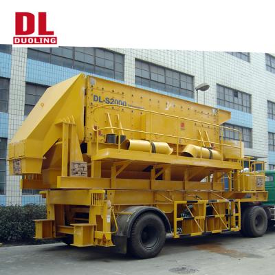 China River Stone Easy Operation Ore Mining Portable Crusher Plant Mobile Crusher Station for sale