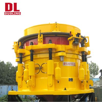 China Easy Operation DUOLING Stone Quarry Rock Ore Hydraulic Cone Crusher Machine Price for sale