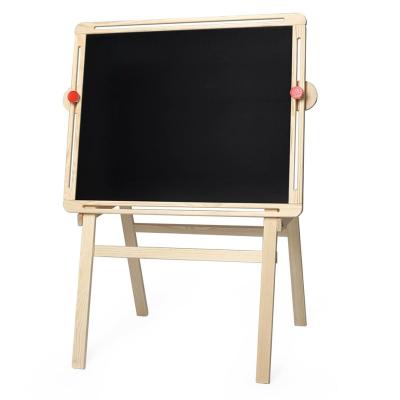 China Wholesale Wooden Magnetic Education Easel Topbright Chalkboard Easel Toy for sale