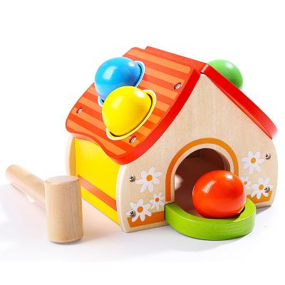 China Digital Knowledge Game Toys Manufacturers Wholesale Wooden Children's Educational Toys Exercise Multifunctional Practical Ability Hut Table Toys For Children for sale