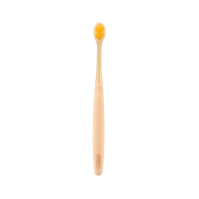 China PERFCT Home Use Soft Distraught Adorning Adult Toothbrush Customized Nylon Bristle Flower Manual Toothbrush for sale