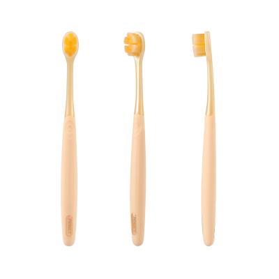 China PERFCT Soft Distraught Micro-nano Adorning Ultra Soft Stiffen Toothbrush Million Fiber Home Use Adult And Kids Toothbrush for sale