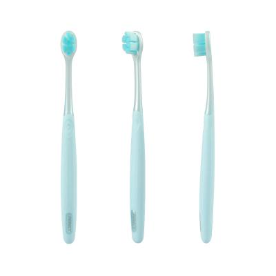 China PERFCT Soft Distressed Adorning Antibacterial Nano Soft Bristle Whitening Adult Toothbrush For Home Use Toothbrush for sale