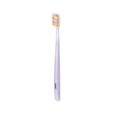 China PERFCT Ultra Soft Nano Adult Toothbrush Eco-Friendly Straw Toothbrush Anchorless Tufting 10000 Wheat Stiffens OEM Colors Nylon for sale