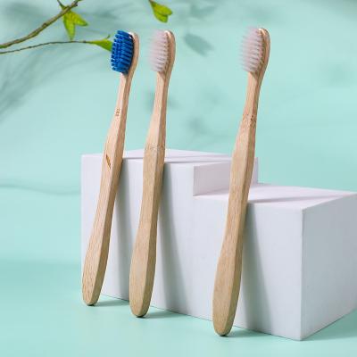 China Hot Selling Bamboo Toothbrush PERFECT Bamboo With Charcoal Soft Bristle Color Natural Biodegradable Toothbrush One for sale