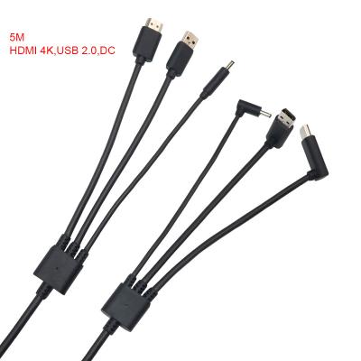 China Tinned Copper Conductor ODM Made China Top Quality Multifunction Portable 3 In 1 Usb Cable VR Cable for sale