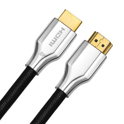 China COMPUTER 8K HDMI Cable 48Gbps High Speed ​​Braided HDMI Cable Compatible All Functions of 4k HDMI FULL HD for sale