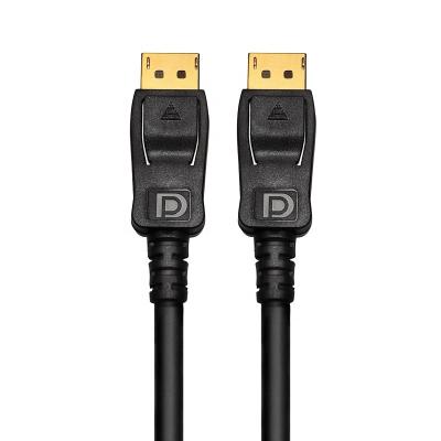 China Computer Cheap Logo 6.6ft 2M 4k 60HZ 4K 30HZ 1080P/60HZ Custom DP 1.2 Display Port Cable for sale