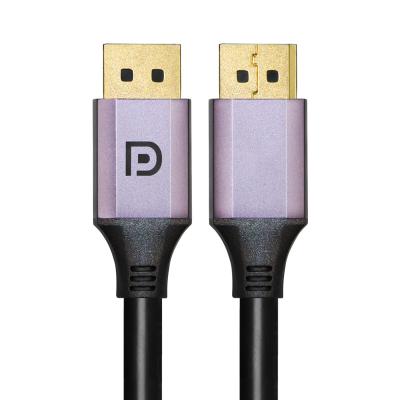 China OEM Gold Plated Connector ODM 32Gbps COMPUTER Video / Audio Data Transfer Display Portcable DP 1.4 Cable for sale