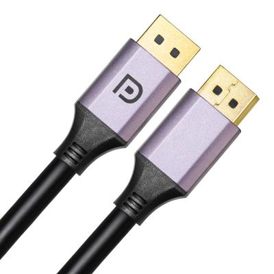 China COMPUTER display port 1.4 cable gold plated plug with lock design for laptop hdtv 1m 2m 3m 5m for sale