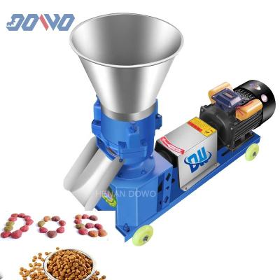 China High efficiency low cost maize pet food pellet machine automatic mobile easy to operate poultry feed pellet making machine for sale