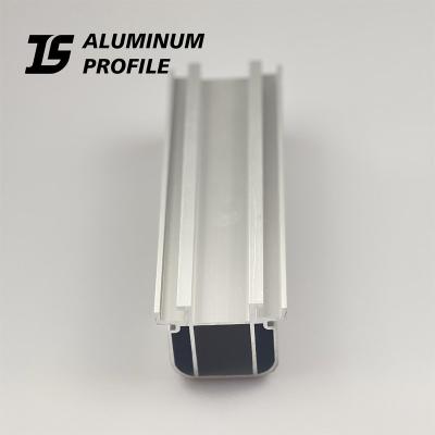 China 6063 Extruded Glass Wall T5 Aluminum Profiles Custom Industrial Aluminum Picture Frame Profile for sale