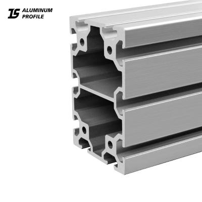 China door & Window H t Slot Aluminum Profile For Robot Assembly Line 2525 2550 5050 50100 DIY Easy Assembly for sale