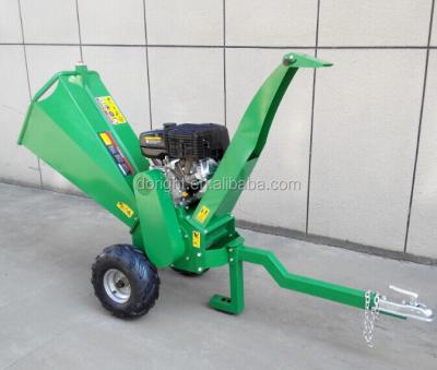 China Branch Shredder 15HP Loncin Brand Engine Wood Chipper And Wood Crusher for sale