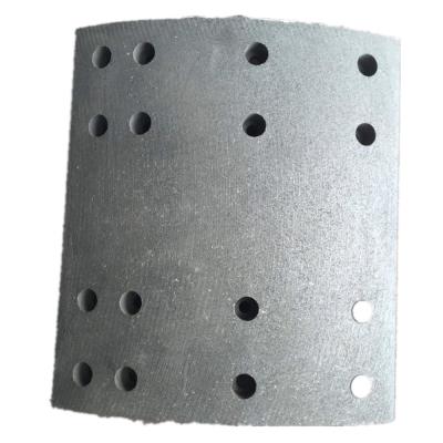 Chine Semi-metallic bus brake shoe lining 4515 exported to Sudan for Daewoo bus à vendre