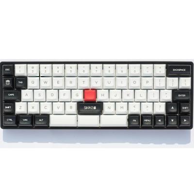 China Anti-ghosting SIKAKEYB USB RGB Backlight 61 Keys Optical Switch Ergonomic Wireless Gaming Mechanical Keyboard for sale