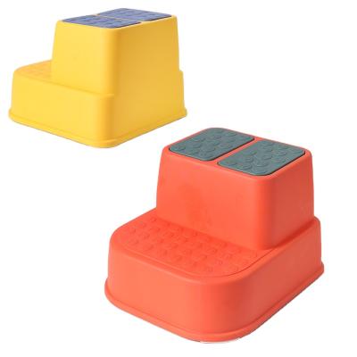 China Sale Stackable Household Factory Cute Child Toilet Auxiliary Sneak Portable Plastic Children Step Stool Baby Stool for sale