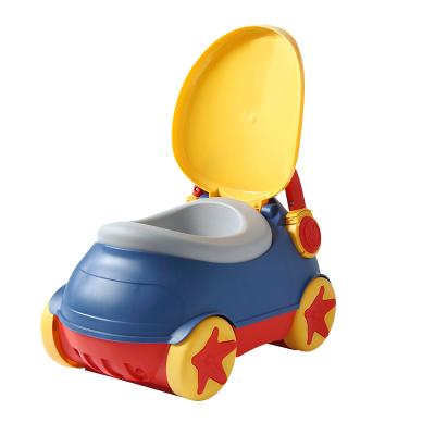 China Lovely manufacturers wholesale PP+TPE material baby toilet car-shaped potty chair for sale