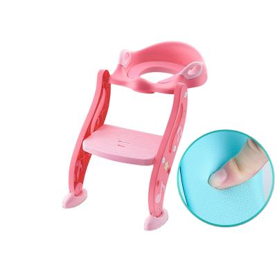 China Cute Baby Toilet Training 2021 New Potty Training Seat Rises Simulated Toilet For Babies Baby Eco-friendly Potty Chair for sale