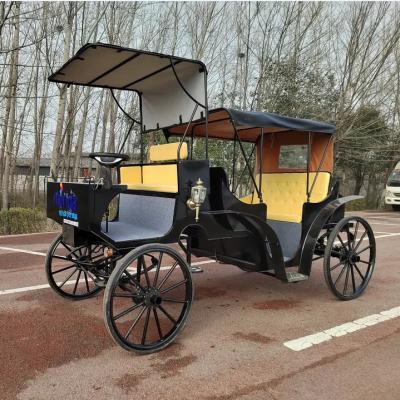 China European style marathon horse cart CE certification Victoria horse carriage Cinderella wedding horse carriage guided on sale for sale