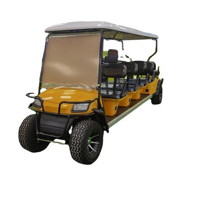 China Golf set hot sale electric golf scooter 5000w motor 6 seats golf car electric green club sightseeing electric golf buggy with LCD display for sale