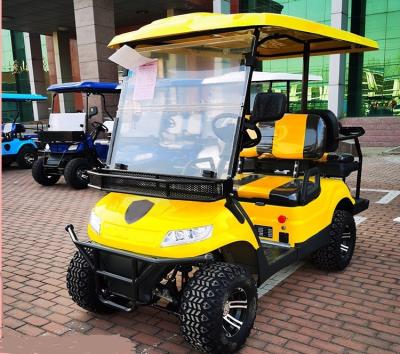 China Cheap ambulance golf cart price unique golf cart price economical electric golf scooter golf place unique golf buggy with all terrain tire for sale