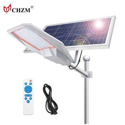 China Solar Garden Pole System Battery Powered Lamp 100w 300w 400w 200w Solar Powered Led Street Light for sale