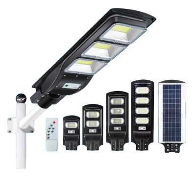 China Garden New Outdoor Waterproof 60w 80w 100w 120w Integrated All In One Led Solar Street Light for sale