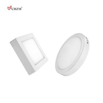 China Modern Indoor Square Led Panel Light Recessed Ceiling Mounted Outdoor Led Light 3w 6w 9w 12w 15w 18w 24w Body Lighting White Auto Matrix for sale