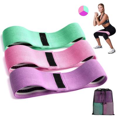 China Booty Bands Resistance Bands ZRWM09 Booty Hip Bands Resistance Band Fitnessband Gymnastikband Set Und Doppelseitige Gleitscheiben Stoff Widerst for sale