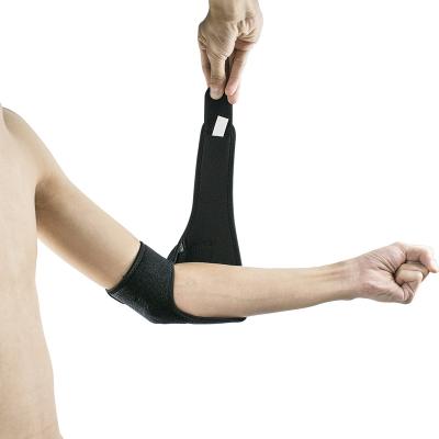 China Elbow Support ZRWM14 Black Neoprene Elbow Support Adjustalbe Elbow Wraps Elbow Brace Compression Support for sale