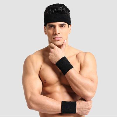 China ZRWM08 WRIST Men's and Women's Sweatband Sweatband Sports Sweat Bands for Tennis and Basketball Working Out for sale