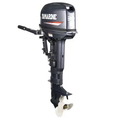 China Aluminum Alloy Marine Engine 2stroke Long Shaft 15hp Outboard Engine for sale