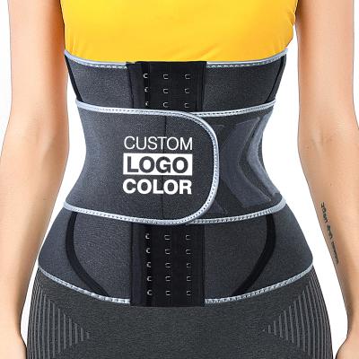 China 2021 Antibacterial Wholesale Custom Made Your Own Brand New Zipper Women Waist Trainer Vendor With Logo Design for sale