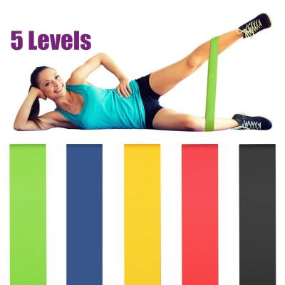 China High Elasticity Band De Resistance Leg Workout Hip Push Up Elastic Bands Latex Bench Press Excersise Bands For Fitness for sale