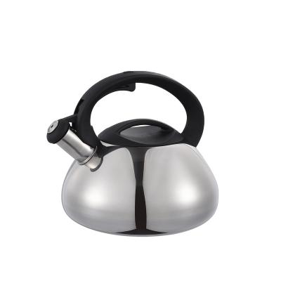 China Sustainable Stove Top Stainless Steel Whistling Kettle for sale