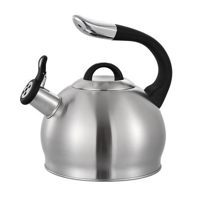 China Sustainable Stainless Steel Whistling Tea Kettle For Cookware for sale