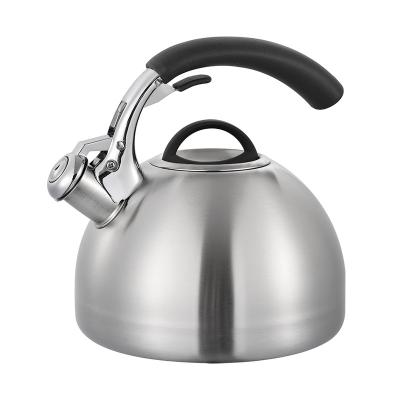 China Stainless Steel Sustainable Water Whistling Tea Kettle for sale