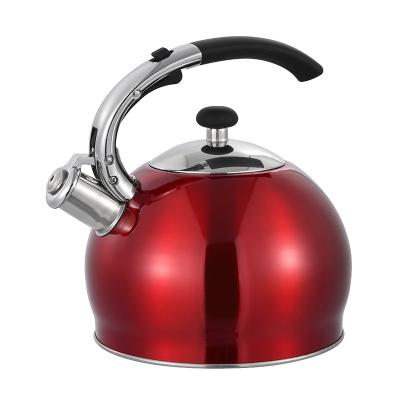 China Sustainable Whistling Stove Stainless Steel Whistling Kettle Top Fashion Kettle for sale