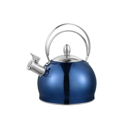 China The Fashion Sustainable Kettle Simple Bottom Or Encapsulated Bottom Whistling Tea Kettle Kitchen for sale