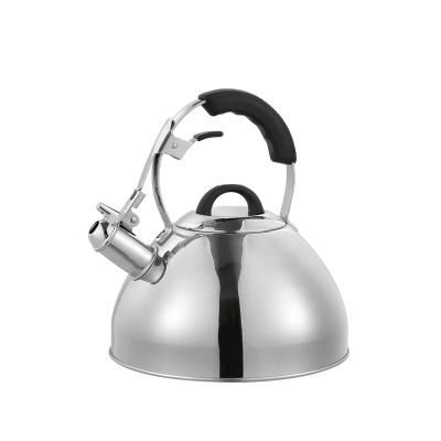 China Sustainable Stove Stainless Steel Whistling Kettle Top Fashion Kettle for sale