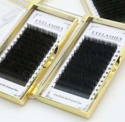 China Synthetic Eyelash Bonder 0.15 Premium Quality Mink Hair Eyelash Extensions CC/CD Curl Handmade Eyelash Extension Trays for sale