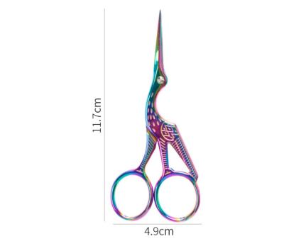 China Convenient brand new fashion stainless steel color beauty beauty portable multifunctional scissors for sale