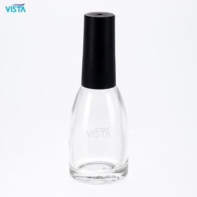 China Personal Care 15ml Top Flint Nail Polish Glass Bottle with Screw Top and Brush for sale