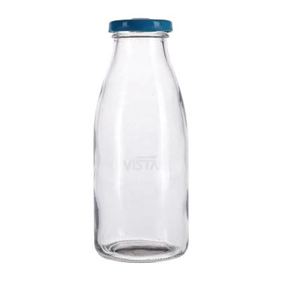 China 250ml Juice Bottle Juice Milk Sauces Bottles Beverage Portable Transparent Food Grade Bottle for sale