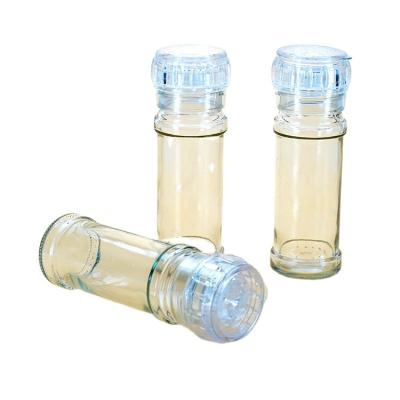 China Viable Spice Glass Bottle Spice Shaker Bottles And Pepper Bottle With Lid 110ml/92ml Wholesale Mill Granders for sale