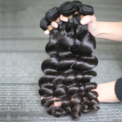 China Wholesale Cheap Brazilian Remy Human Hair Weave Bundles Loose Wave Luxuve Virgin Brazilian Hair Bundles 8-40 Inch 100% Unprocessed for sale