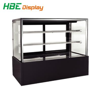 China Single-temperature Cake Showcase Countertop Bakery Showcase /Glass Display Refrigeration Equipment Cake Cabinet for sale